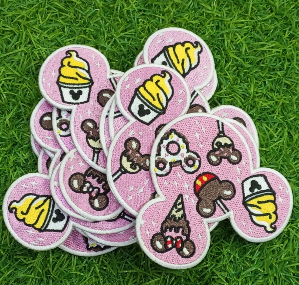 Patch personnalisé sur un sac
