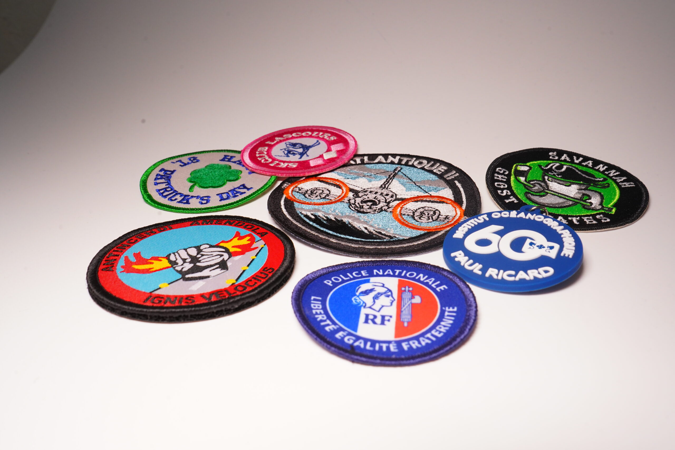 Patch rond personnalisé