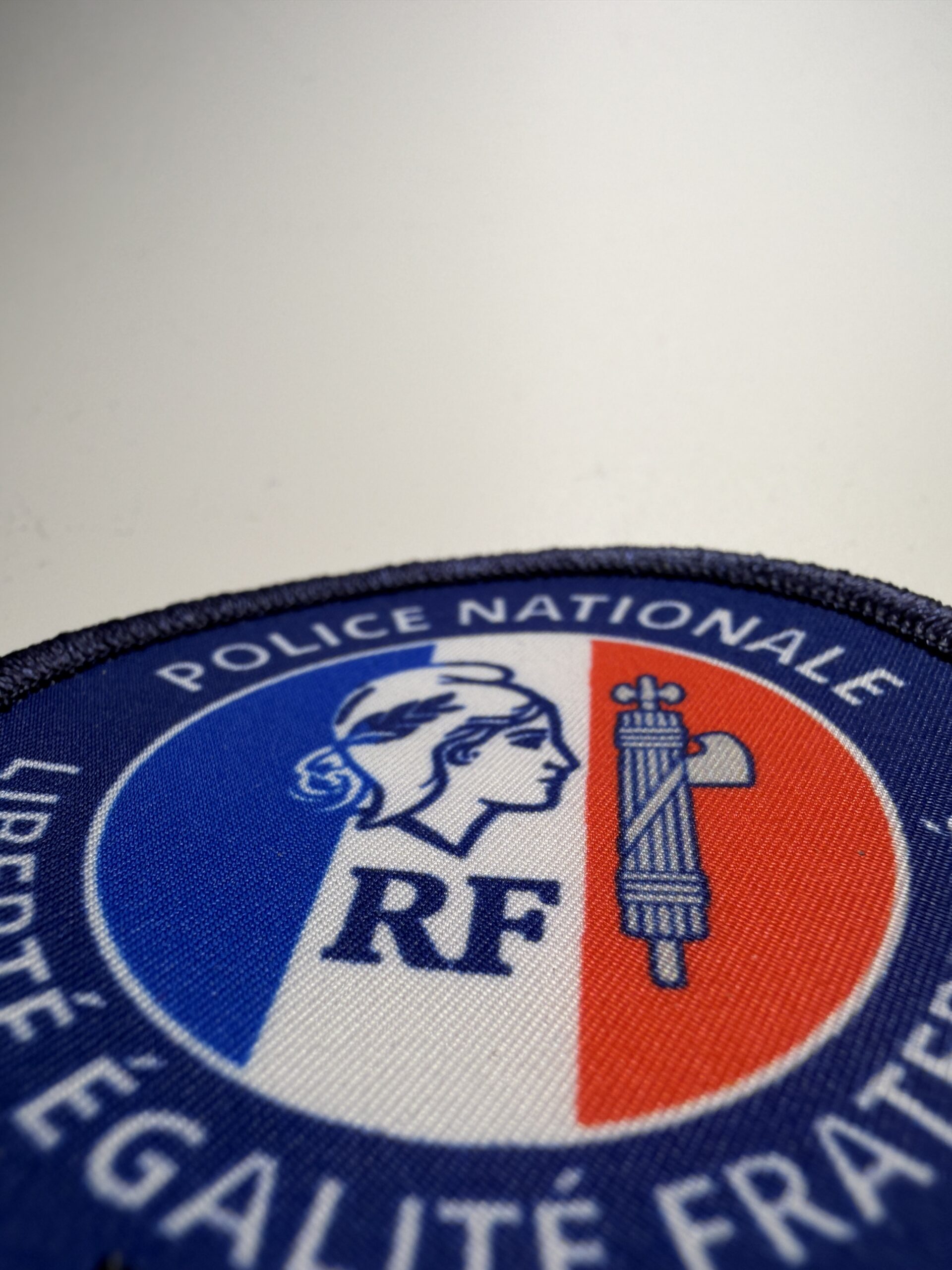 Écusson rond sur mesure