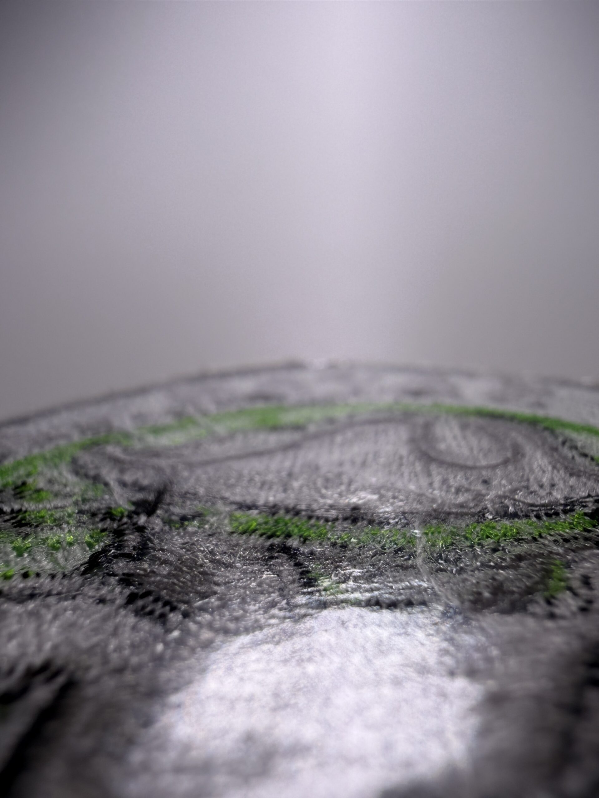 Dos thermocollant d'un patch personnalisé
