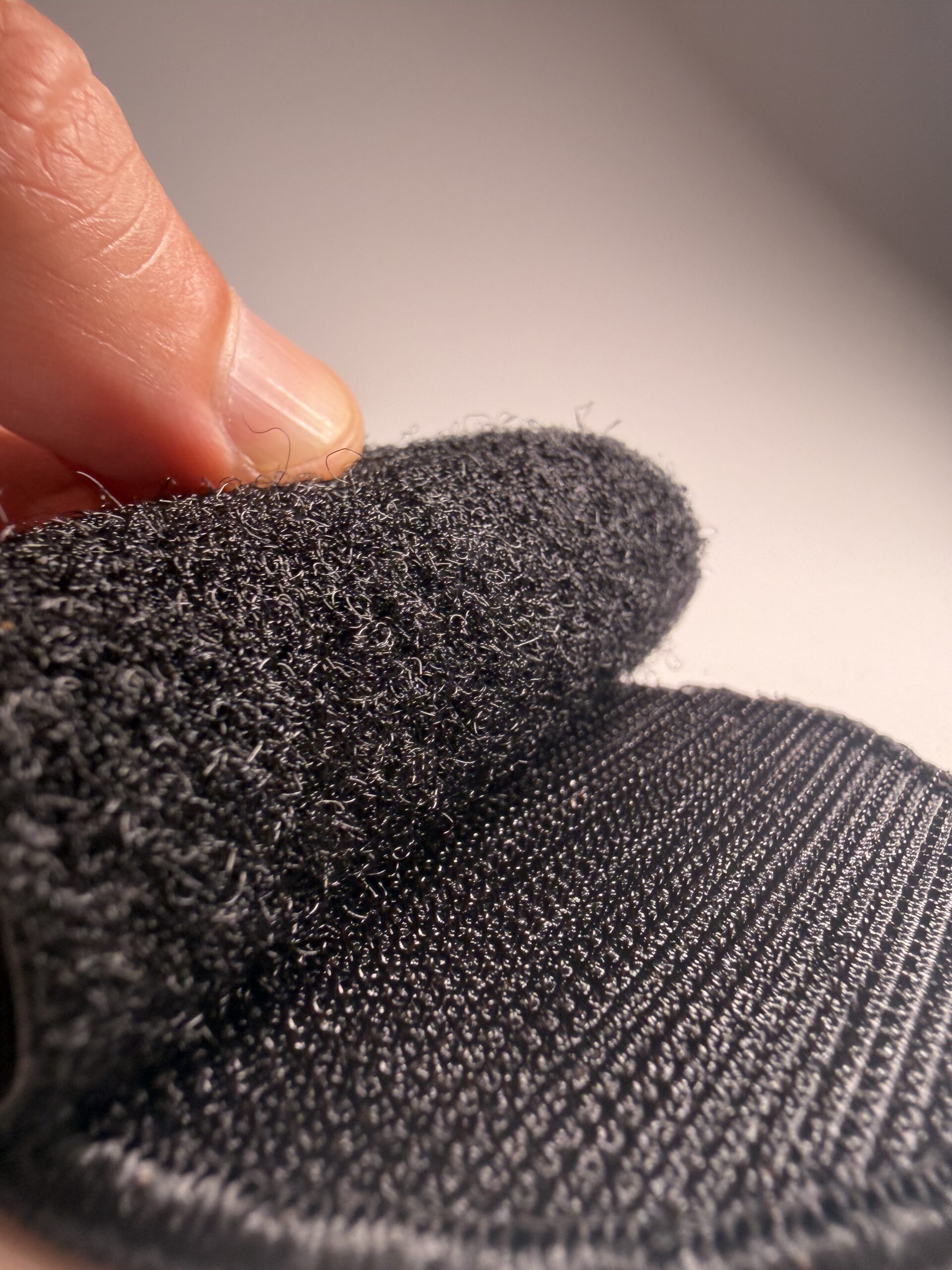 Patch personnalisé avec fixation Velcro sur vêtement