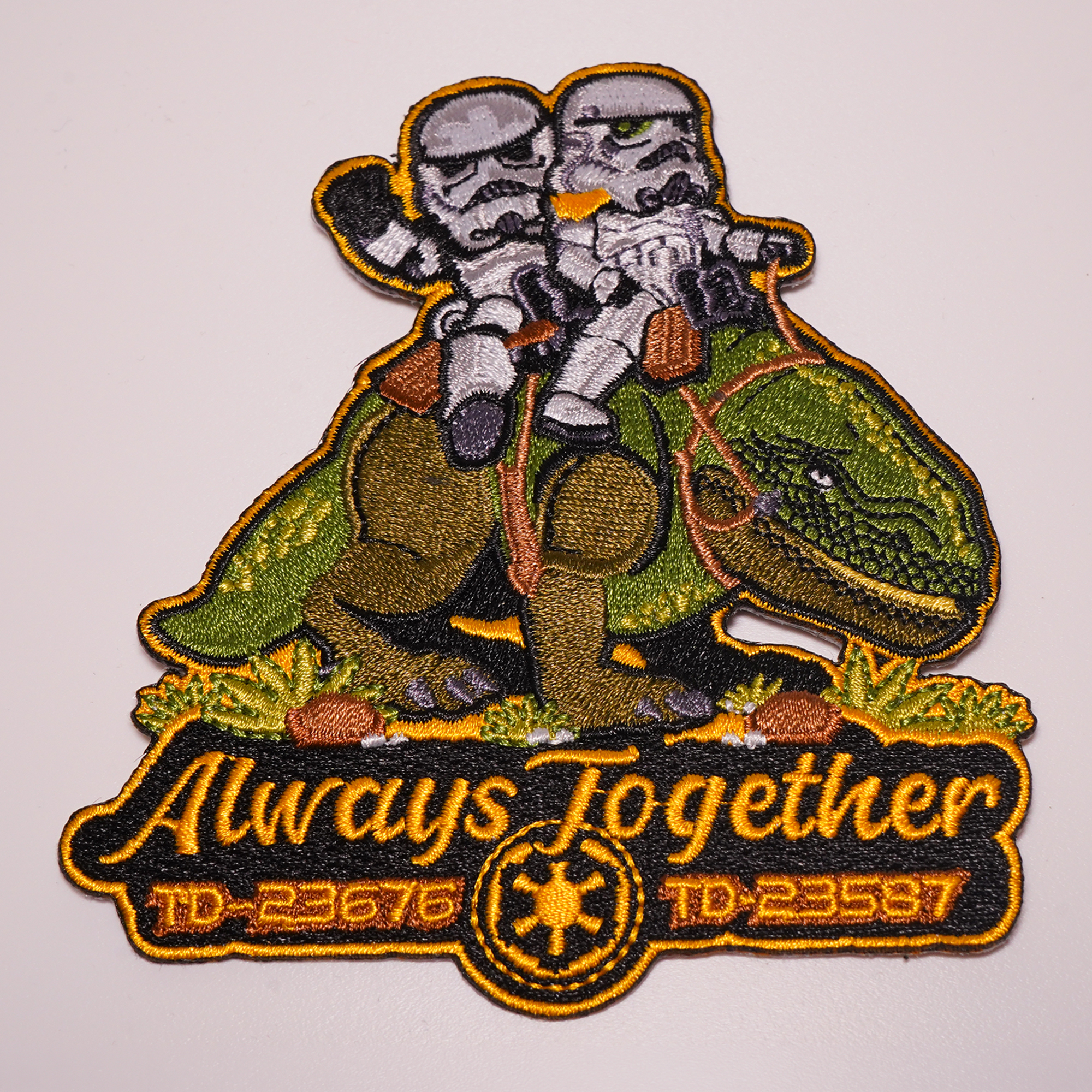 Patch brodé personnalisé