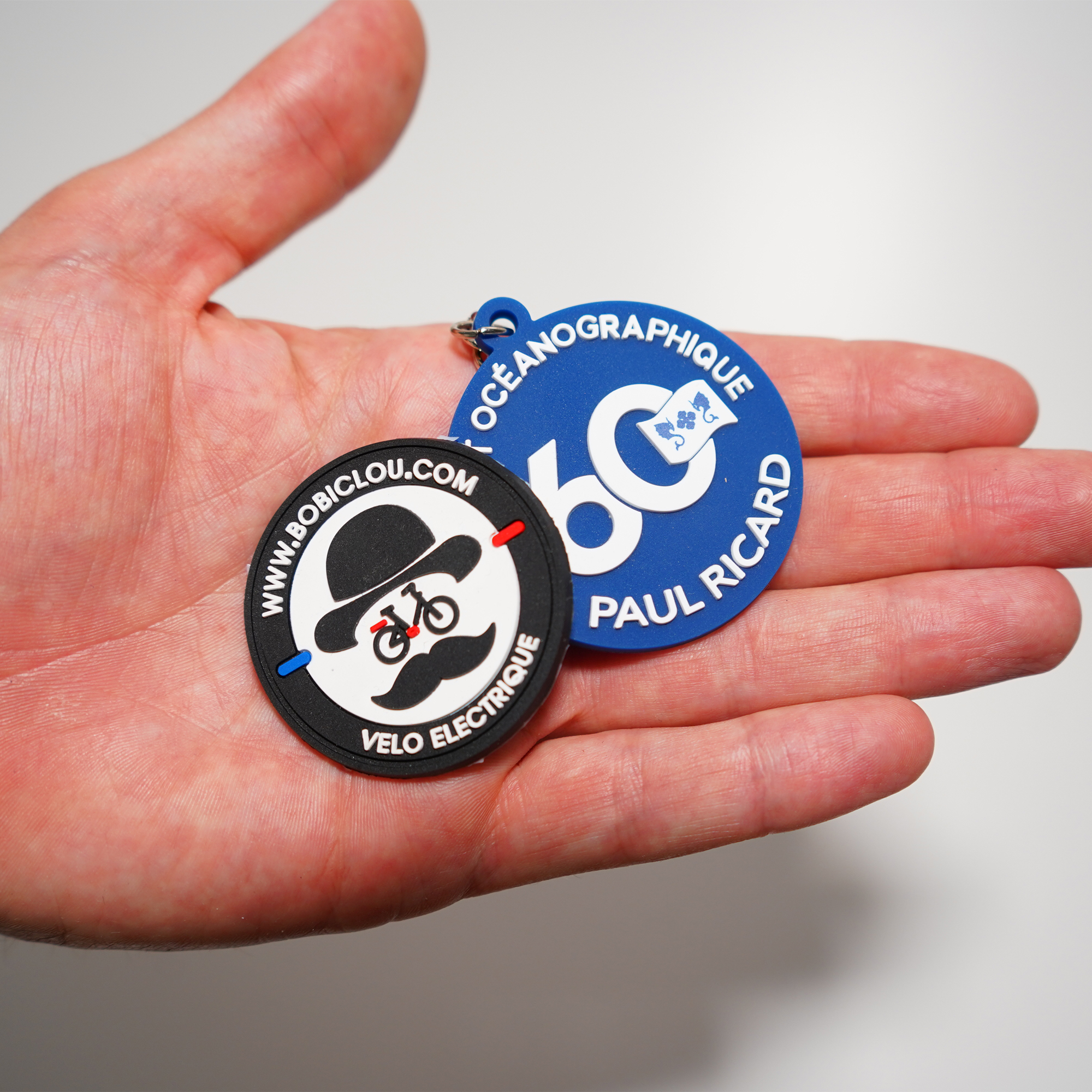 Écusson PVC personnalisé avec logo